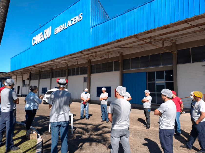 Canguru distribui kit para prevenção do Covid-19