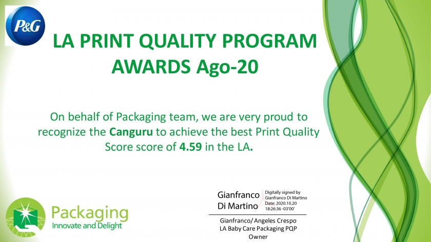 Canguru é 1º lugar em Ranking da P&G