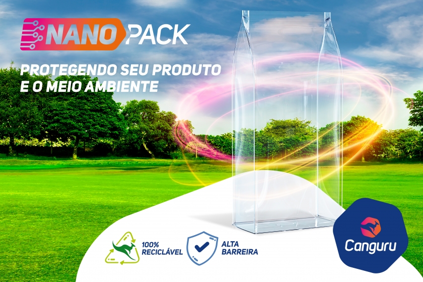 Nano Pack - nova linha 100% reciclável da Canguru