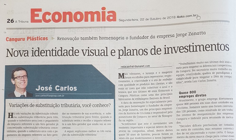 Nova identidade visual e planos de investimentos